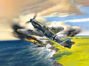 Messerschmitt BF 109F-2 - WWII German Fighter