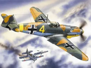 Messerschmitt BF 109F-4 - WWII German Fighter