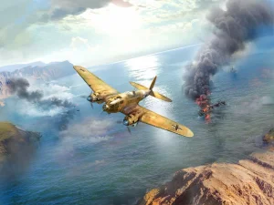 He 111H-6 North Africa - WWII German Bomber