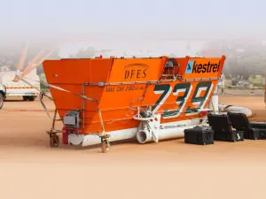 S-64 Helicopter Fire Tank