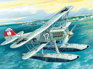 Heinkel He 51B-2 - German Floatplane Fighter