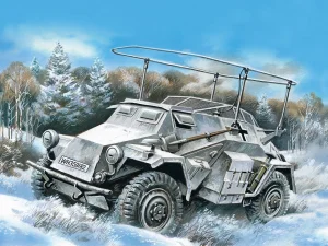 Sd.Kfz.261 - German Radio Communication Vehicle