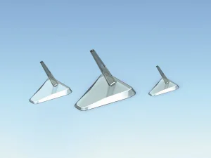Aircraft Models Stands (Set of 3)