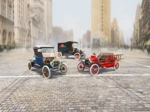 The Various Tin LizzieFord Model T Variants (Set of 3)