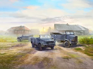 Wehrmacht Off-road Cars (Kfz.1 - Horch 108 Typ 40 - L1500A)