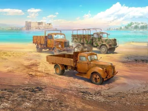 Wehrmacht 3t Trucks (V3000S - KHD S3000 - L3000S)