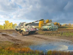Panzerwaffe steel cats (Pz.Kpfw.V Panther Ausf.D - Pz.Kpfw.VI Ausf.B King Tiger)