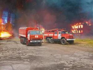 Fire Trucks of Ukraine - AC-40-137A & AR-2 (Set of 2)