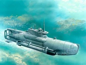 U-Boat Type XXVIIB Seehund (Late) - WWII German Midget Submarine