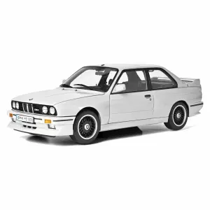 BMW E30 M3 White 1:8 Scale Metal & Plastic Kit