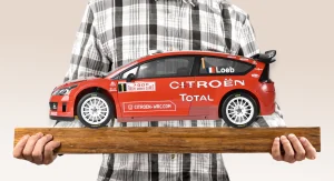 Citroën C4 WRC 2008 Red 1:8 Scale Full Metal Kit