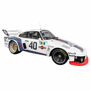 Porsche 935 Martini 002 (R16) 1976 1:8 Scale Metal & Plastic Kit