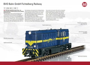 LGB BVO Bahn GmbH Fichtelberg Railway Class L45H-083 Diesel Loco Era V