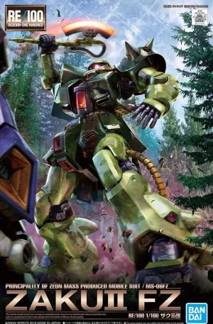 RE/100 1:100 Zaku II FZ