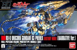 HGUC 1:144 Unicorn Gundam 03 Phenex Destroy Mode (Narrative Version)