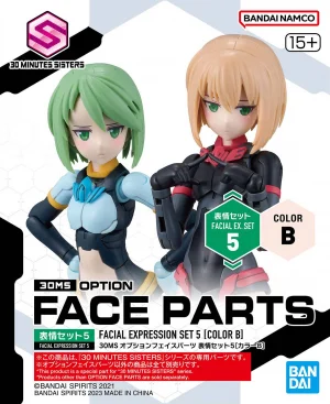 30MS Option Face Parts Facial Expression Set 5 (Colour B)