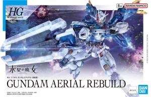 HG 1:144 Gundam Aerial Rebuild (Mobile Suit Gundam: The Witch From Mercury)
