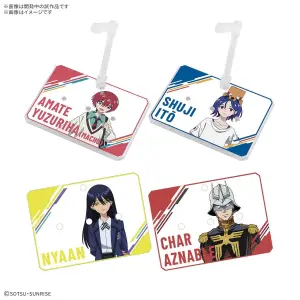 Action Base 7 Clear Colour Mobile Suit Gundam GQuuuuuuX Stickers Set