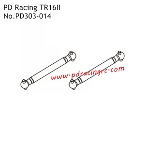 Rr.Transverse shafts 2pcs