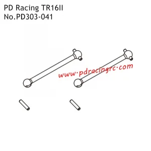 Fr.Transverse shafts 2pcs