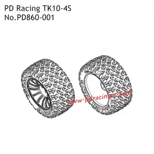 Truck Wheels & Tyres (One Pair)
