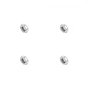 17mm Wheel Nut 4pcs