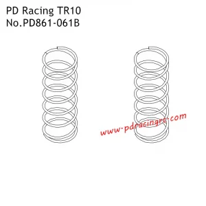 Rr.Shock Absorber Spring 2PCS