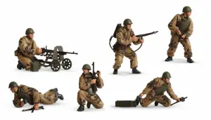 Zvezda Soviet Assault Troops WWII