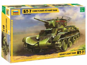 Zvesda Soviet Tank Bt-7 Re Release