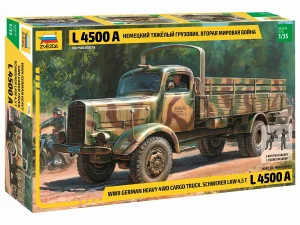 Zvesda German Heavy 4.5T Truck Merc 4500S