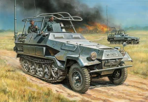 Zvesda Sd.Kfz 251/3 Ausf.B Radio Car