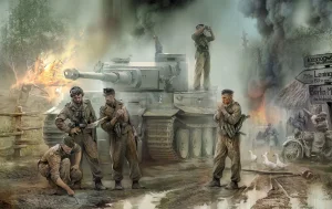 Zvesda German Tank Crew WWII 43-45