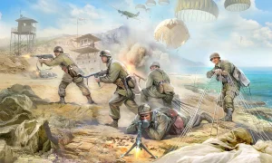 Zvesda German Paratroops WWII