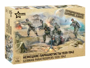 Zvesda German Paratroops WWII