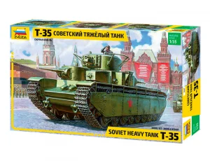 Zvesda T-35 Heavy Tank
