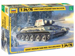 Zvesda T-34/76 Mod 1943 Uralmash