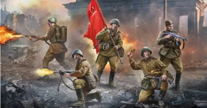 Soviet Infantry Berlin 1945