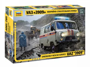 Zvesda Uaz 3909 Emergency Service Vehicle