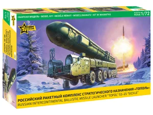 Zvesda Ballistic Missile Launcher Topol