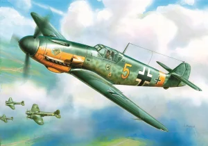 Zvesda 1:144 Messerschmitt BF 109 F-2