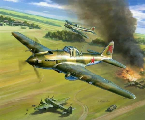Zvesda 1:144 Soviet Stormovik Snap Kit