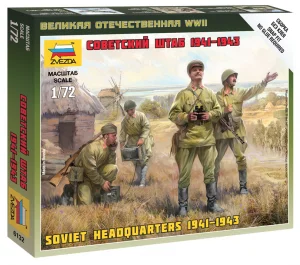 Zvesda Soviet Hq WWII Staff