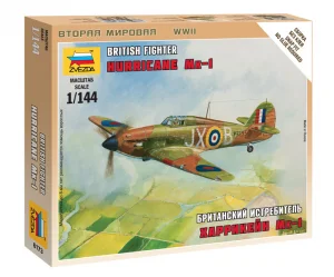 Zvesda 1:144 British Fighter Hurricane Mk1