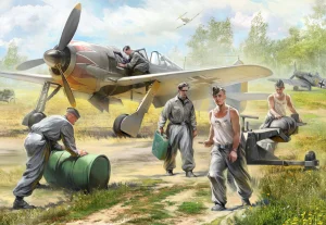 Zvesda German Luftwaffe Ground Crew