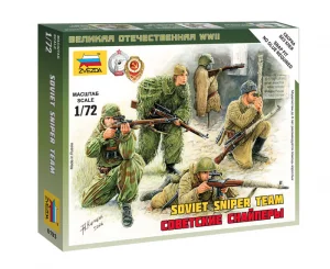 Zvesda 1/72 Soviet Snipers