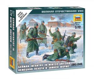 Zvesda 1/72 German Infantry(Winter Uniform