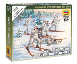 Zvesda 1/72 Soviet Skiers