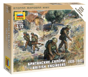 Zvesda 1/72 British Engineers