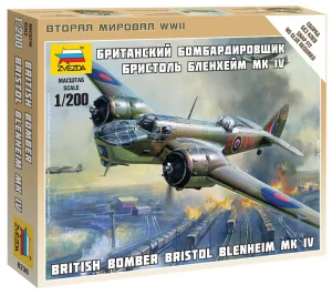 Zvesda 1/200 British Bomber Bristol