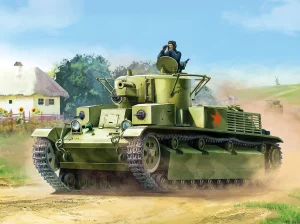 Zvesda T-28 Soviet Tank